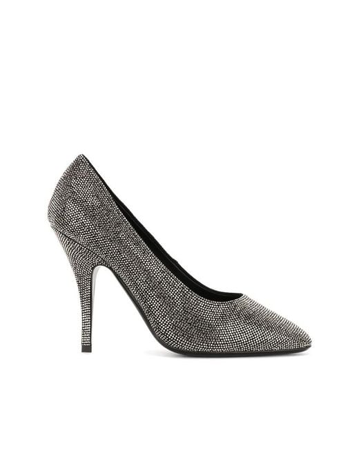 Ferragamo Gray Pumps