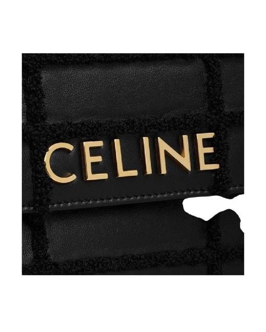 Céline Black Chain Shoulder Bag