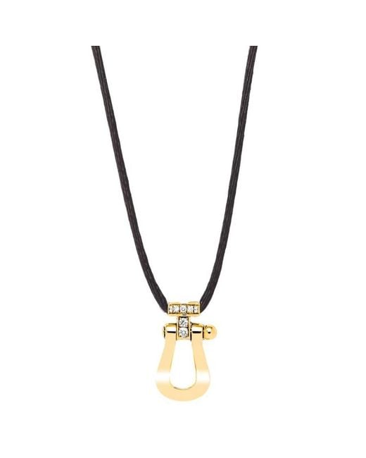 Fred Metallic Force 10 18K Diamond Pendant