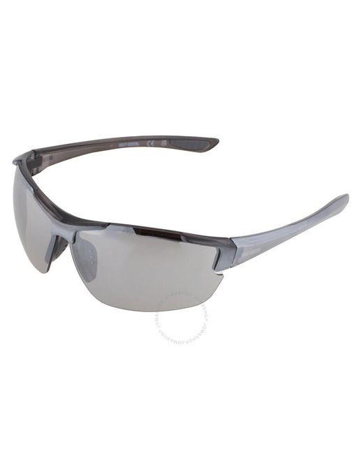 Harley Davidson Gray Smoke Mirror Sport Sunglasses Hd0150v 20c 77 for men