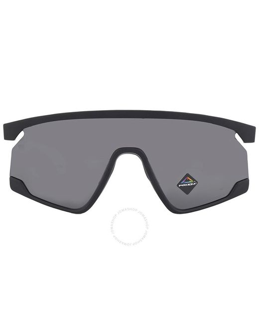 Oakley Gray Bxtr Prizm Mirrored Shield Sunglasses Oo9280 928001 139