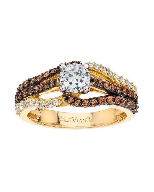 Le Vian Metallic Ladies Bridal Rings Set