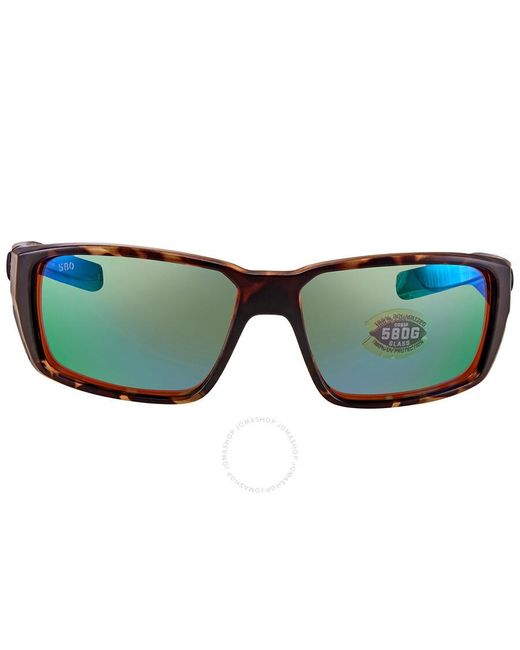 Costa Del Mar Blue Fantail Pro Mirror Polarized Glass Sunglasses 06s9079 907907 60 for men