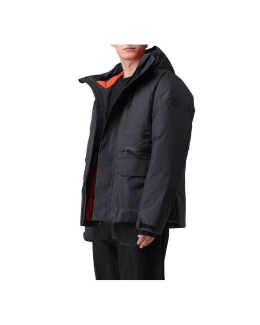 Save The Duck Black Radek Pro-Tech Hooded Jacket for men