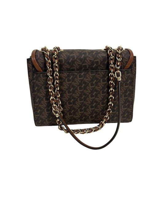 Michael Kors Black Convertible Chain Crossbody Bag