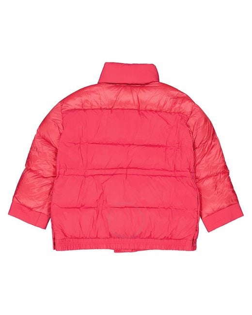 Moncler Red Girls Dashia Down Puffer Jacket