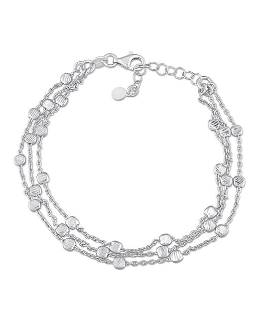 Amour Metallic Multi-Strand Link Bracelet for men