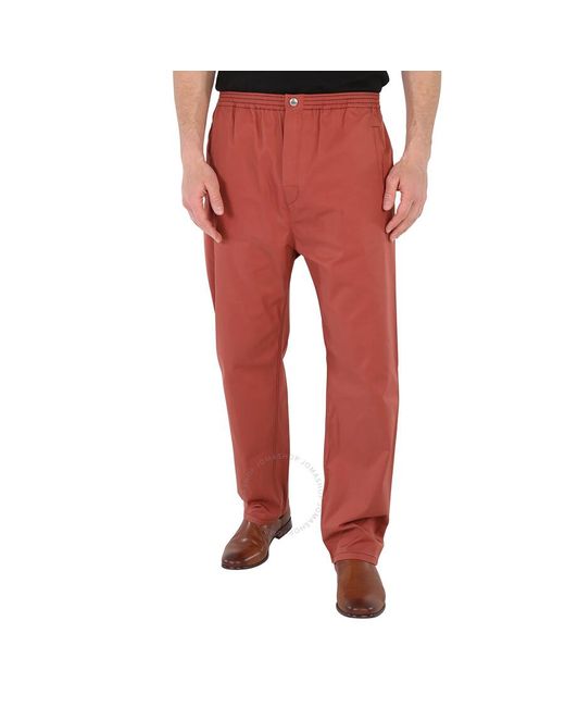 Roberto Cavalli Red Venetian Lounge Pants for men