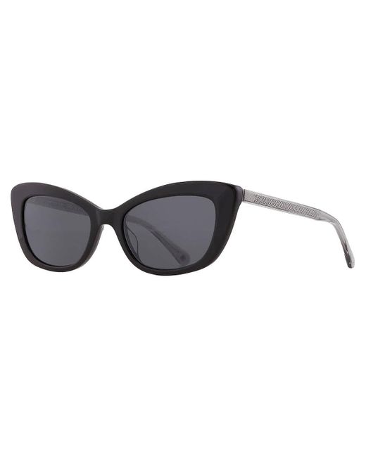 Kate Spade Black Grey Cat Eye Sunglasses Merida/g/s 0807/ir 54