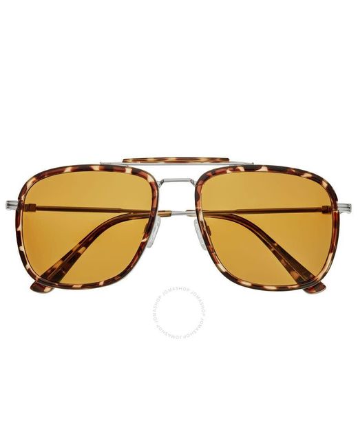 Breed Brown Tortoise Pilot Sunglasses Bsg068c3 for men