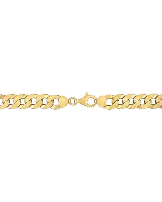Amour Metallic 10.2Mm Curb Link Chain Bracelet for men