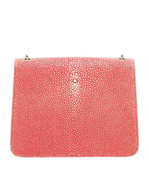 BVLGARI Pink Serpenti Forever Crossbody Bag