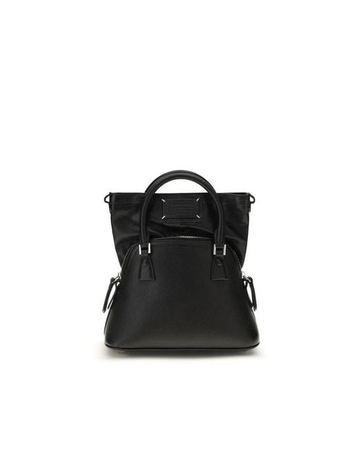 Maison Margiela Black 5Ac Top Handle Bag