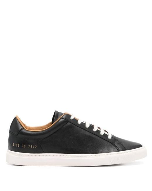 Common Projects Black Retro Summer Premium Sneakers