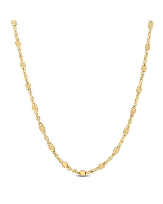 Amour Metallic Bead Chain Necklace