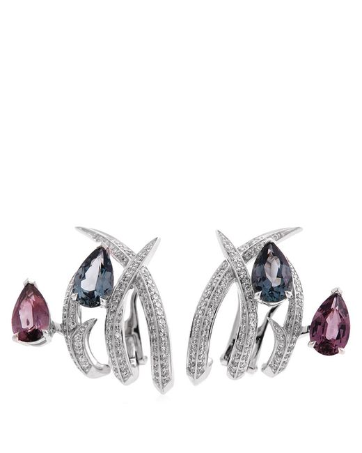 Stephen Webster Metallic Thorn Embrace Entangled Earrings for men