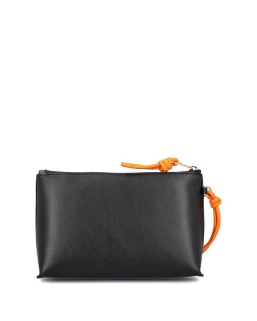 Loewe Black Knot Calfskin T Pouch