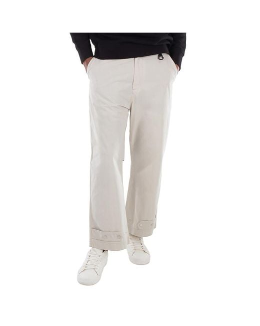 Moncler Gray Technical Track Pants for men