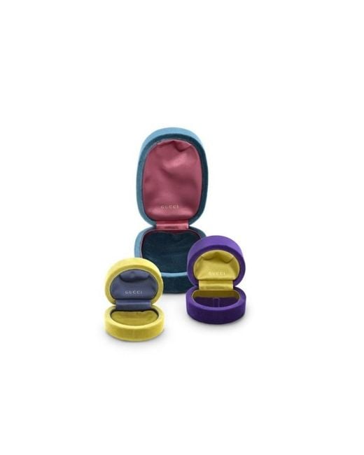 Gucci Metallic Gg Running Earrings for men