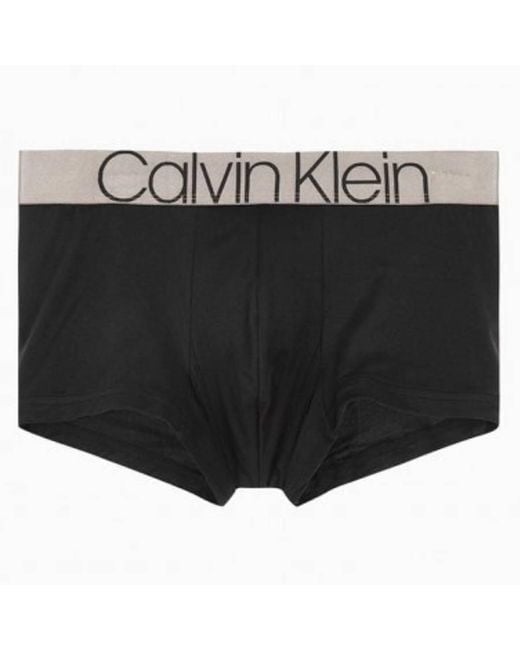 Calvin Klein Black Icon Micro Low Rise Trunk for men