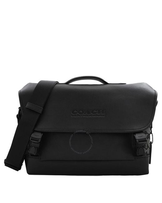COACH Black League Bike Bag for men
