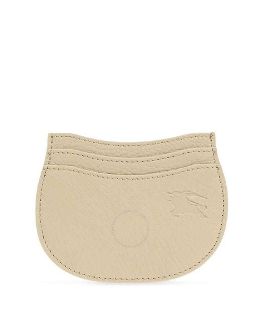 Burberry Natural Embossing Rocking Horse Logo Card Case