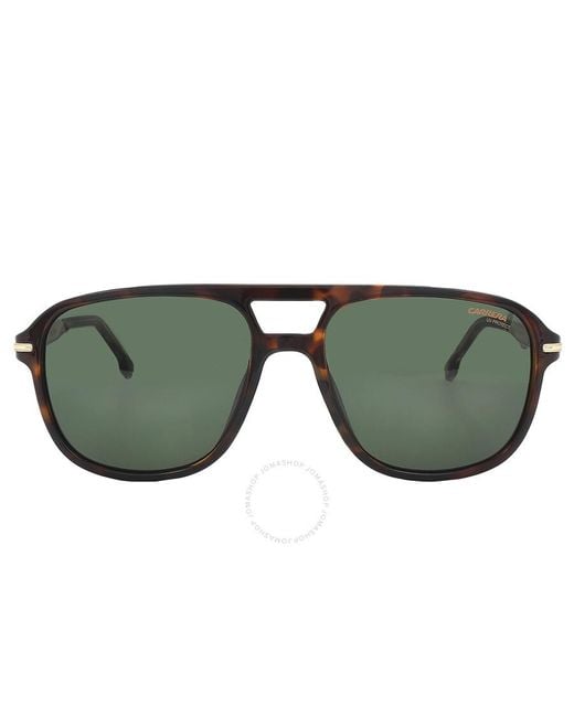 Carrera Green Pilot Sunglasses 279/s 02ik/qt 56 for men
