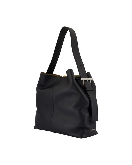 McQueen Black Shoulder Bag