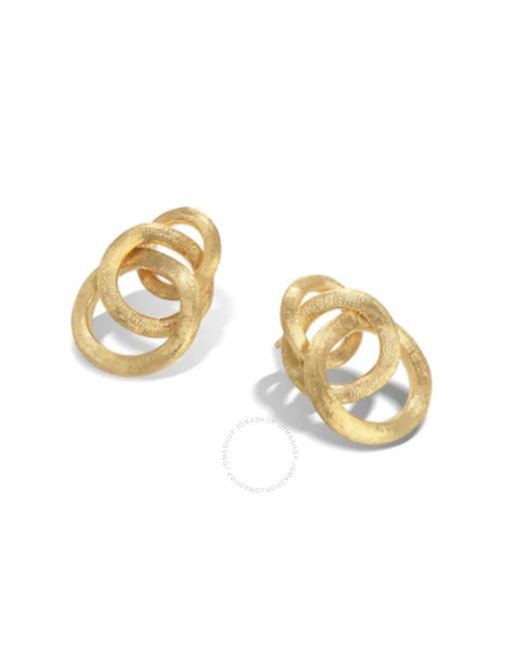 Marco Bicego Metallic Jaipur Collection 18k Yellow Gold Small Knot Earrings