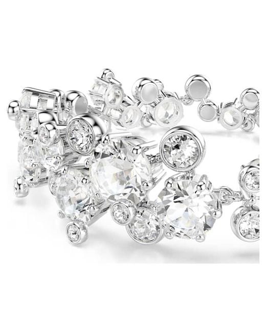 Swarovski Metallic Constella Rhodium Plated Bracelet