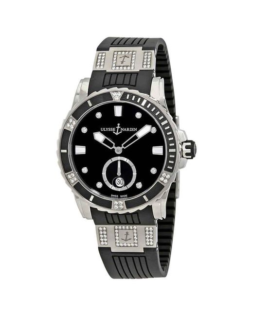 Ulysse Nardin Metallic Diver Automatic Black Dial Watch