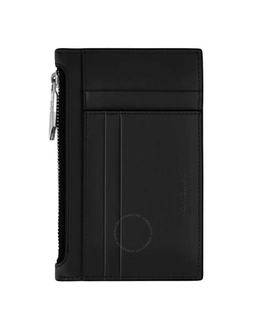 Montblanc Black Meisterstuck Pocket Holder 8Cc for men