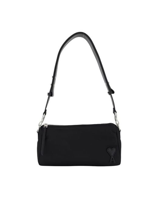 AMI Black Shoulder Bag