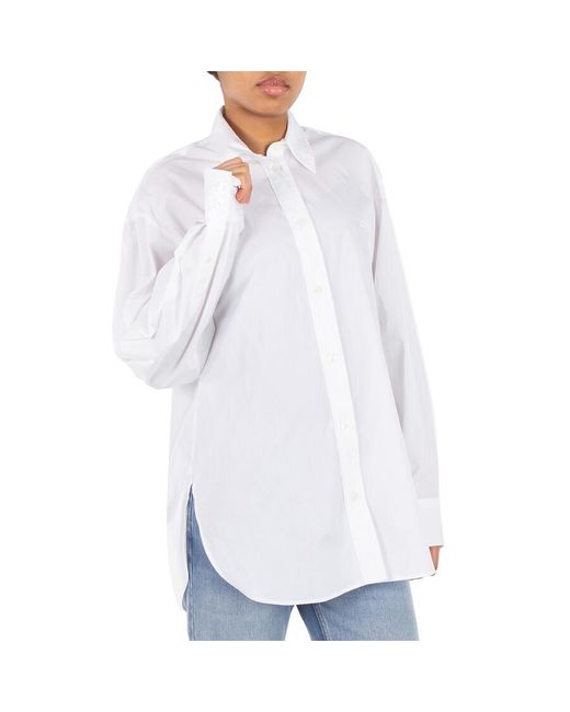 Isabel Marant White Ladies Fabriza Buttoned Down Shirt