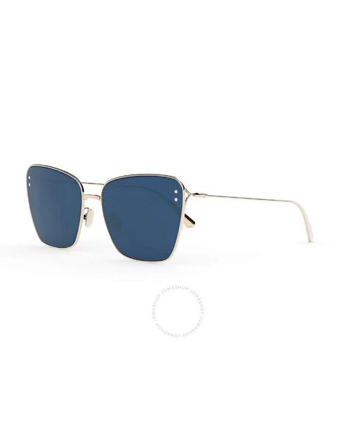 Dior Blue Butterfly Sunglasses Miss B2u Cd40095u 10v 63
