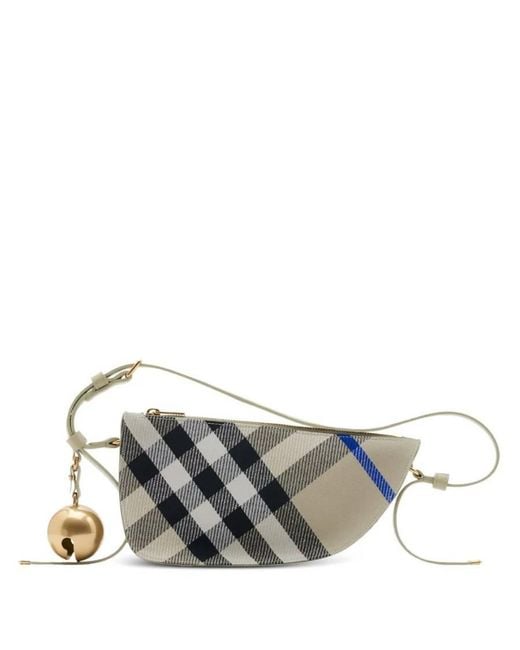 Burberry Natural Mini Shield Sling Bag