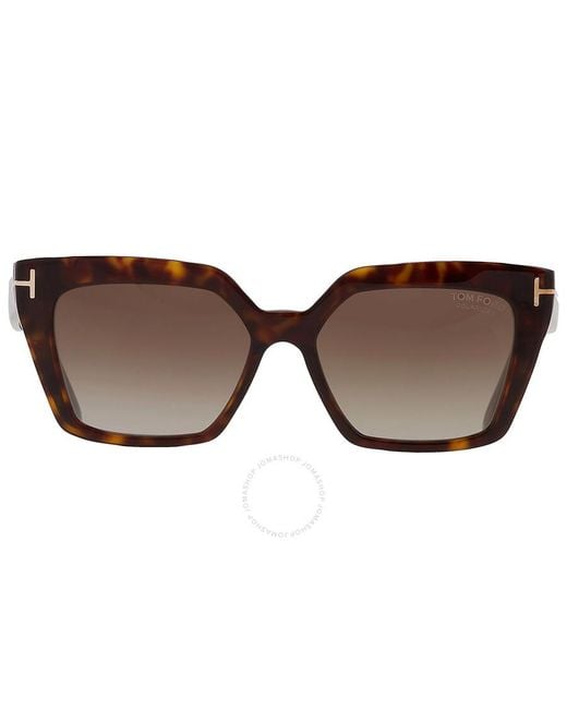 サングラス．TOM FORD．美品．ギズ無しピカピカ物 1円 □美品□ TOM FORD トムフォード Winona TF1030 ECO 52F 53□