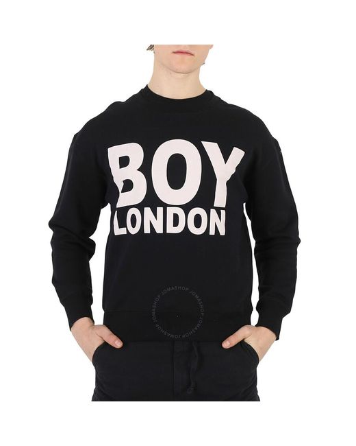 BOY London Black Eagle Backprint Regular Fit Sweatshirt for men