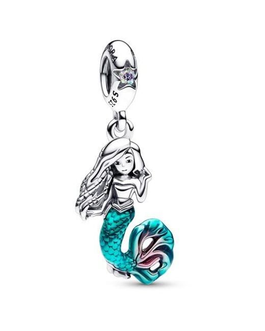 Pandora Blue Ladies Disney The Little Mermaid Ariel Dangle Charm