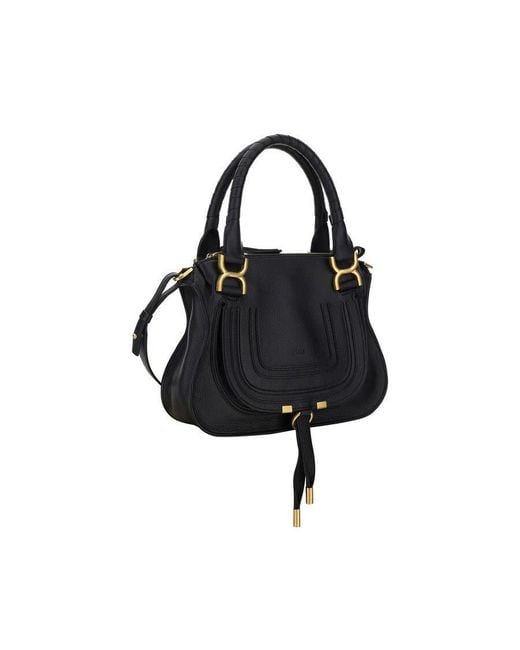 Chloé Black Chlo Marcie Shoulder Bag