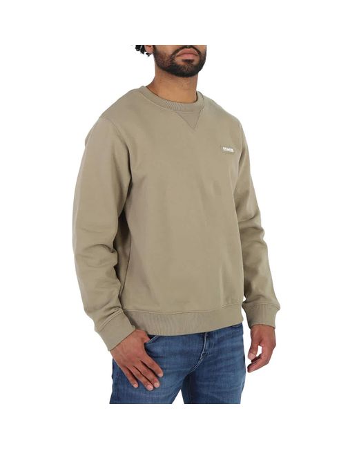 COACH Natural Cotton Essential Crewneck Sweatshirt for men