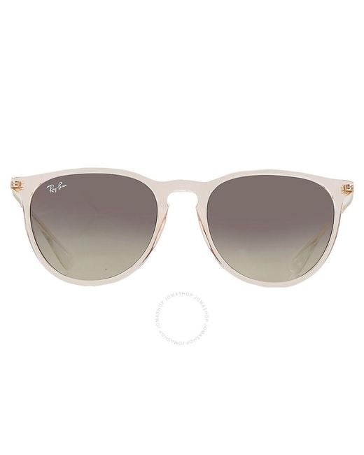 Ray-Ban White Erika Classic Grey Gradient Phantos Sunglasses Rb4171 674211 54