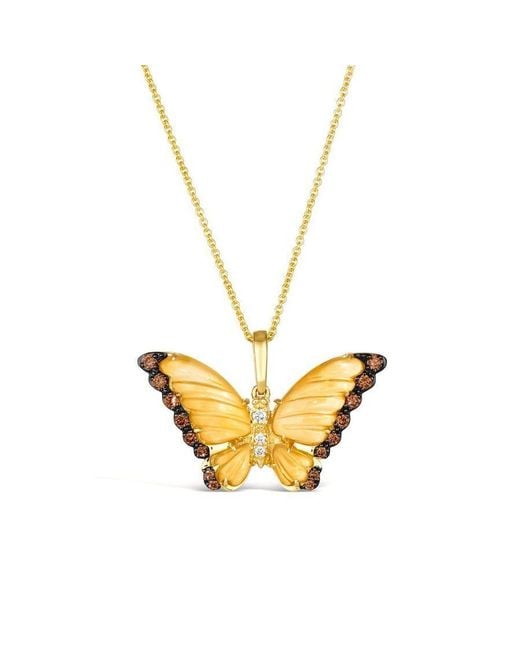 Le Vian Metallic Ladies Cinnamon Citrine Necklaces Set