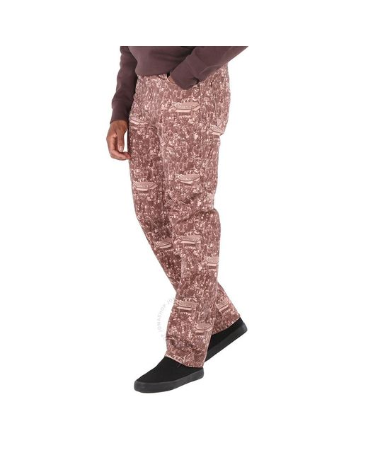 Daily Paper Red Souk Numir Straight-leg Pants for men