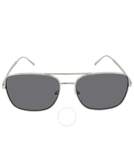 Calvin Klein Gray Navigator Sunglasses Ck19153s 045 58