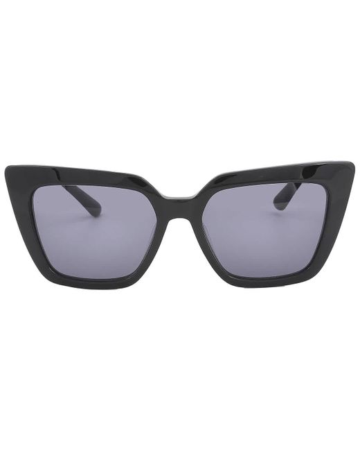 Calvin Klein Brown Purple Cat Eye Sunglasses Ck22516s 001 54