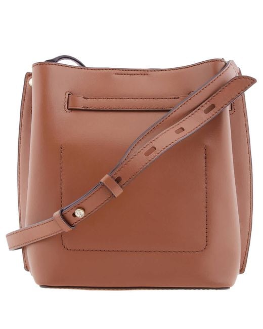 Michael Kors Brown Medium Leather Hamilton Legacy Messenger Bag