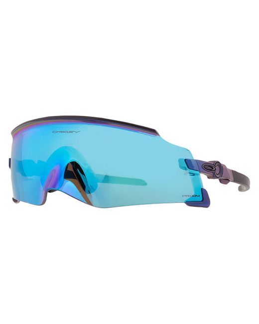 Oakley Blue Kato Solstice Prizm Sapphire Shield Sunglasses Oo9455m 945529 49 for men