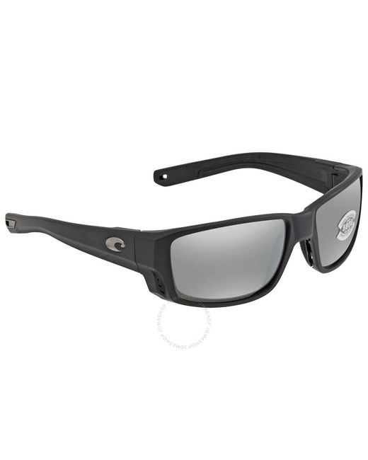 Costa Del Mar Gray Cta Del Mar Tuna Alley Pro Grey Silver Mirror Polarized Glass Sunglasses  910504 60 for men