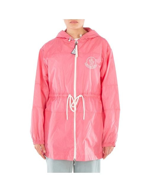 Moncler Pink Veirade Hooded Parka, Brand Size 2 (Medium) for men